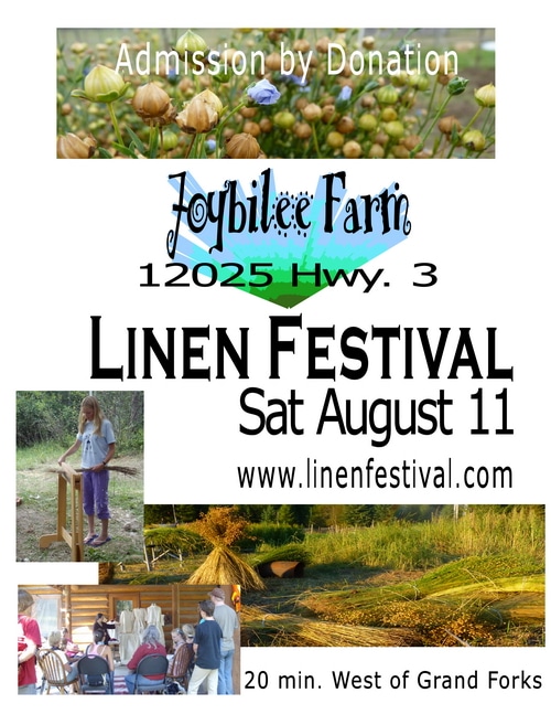 Linen Festival On Saturday August Joybilee Farm Diy