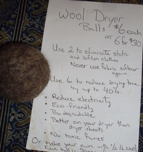 wool dryer balls why