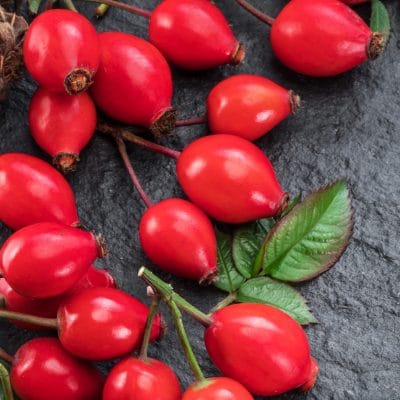 Rosehips for Free Vitamin C