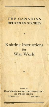 Knitting Instructions Red Cross 1