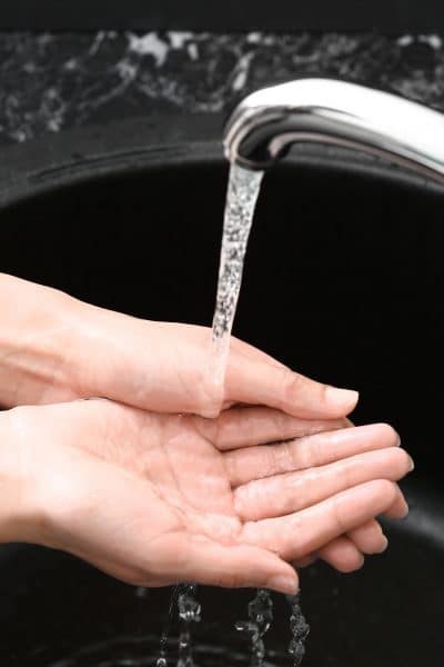 DIY moisturizing hand sanitizer from flax