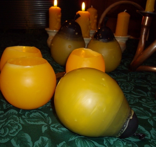 Water Balloon Candle Making