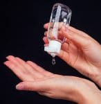 DIY moisturizing hand sanitizer from flax