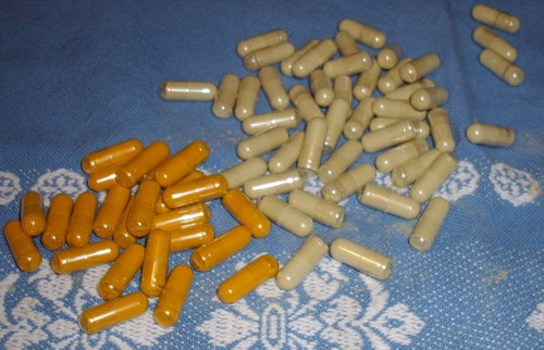 Herb capsules for weight loss