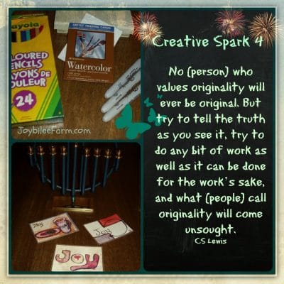 Creative Spark Day 4 – A word