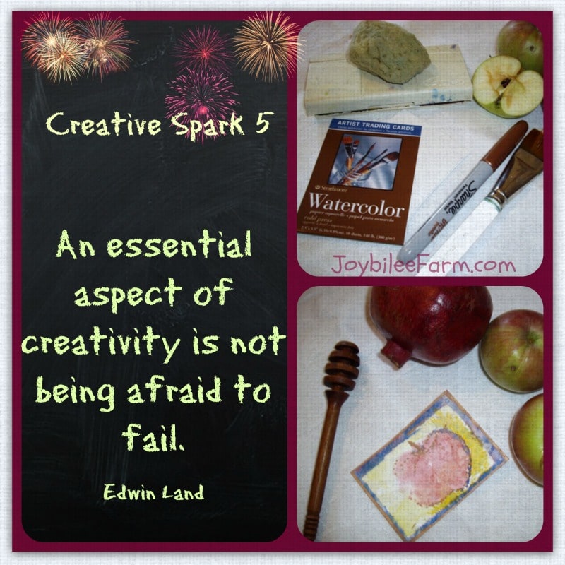 Creative Spark Day 5 — stamping expressions