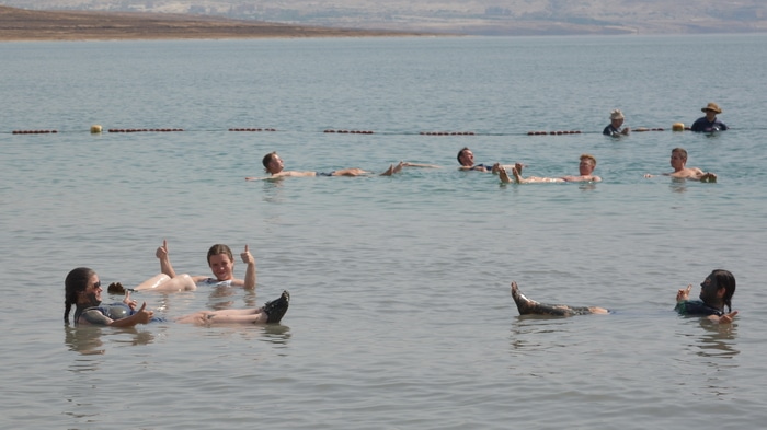 Dead Sea mud therapy