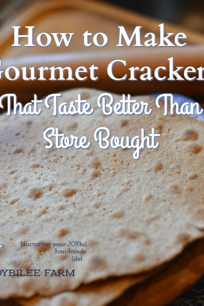 Gourmet crackers are as easy to make at home as cookies, bread, and other baked goods. If you just lacked a recipe, try my recipe for gourmet crackers and you'll never go back to store bought again.