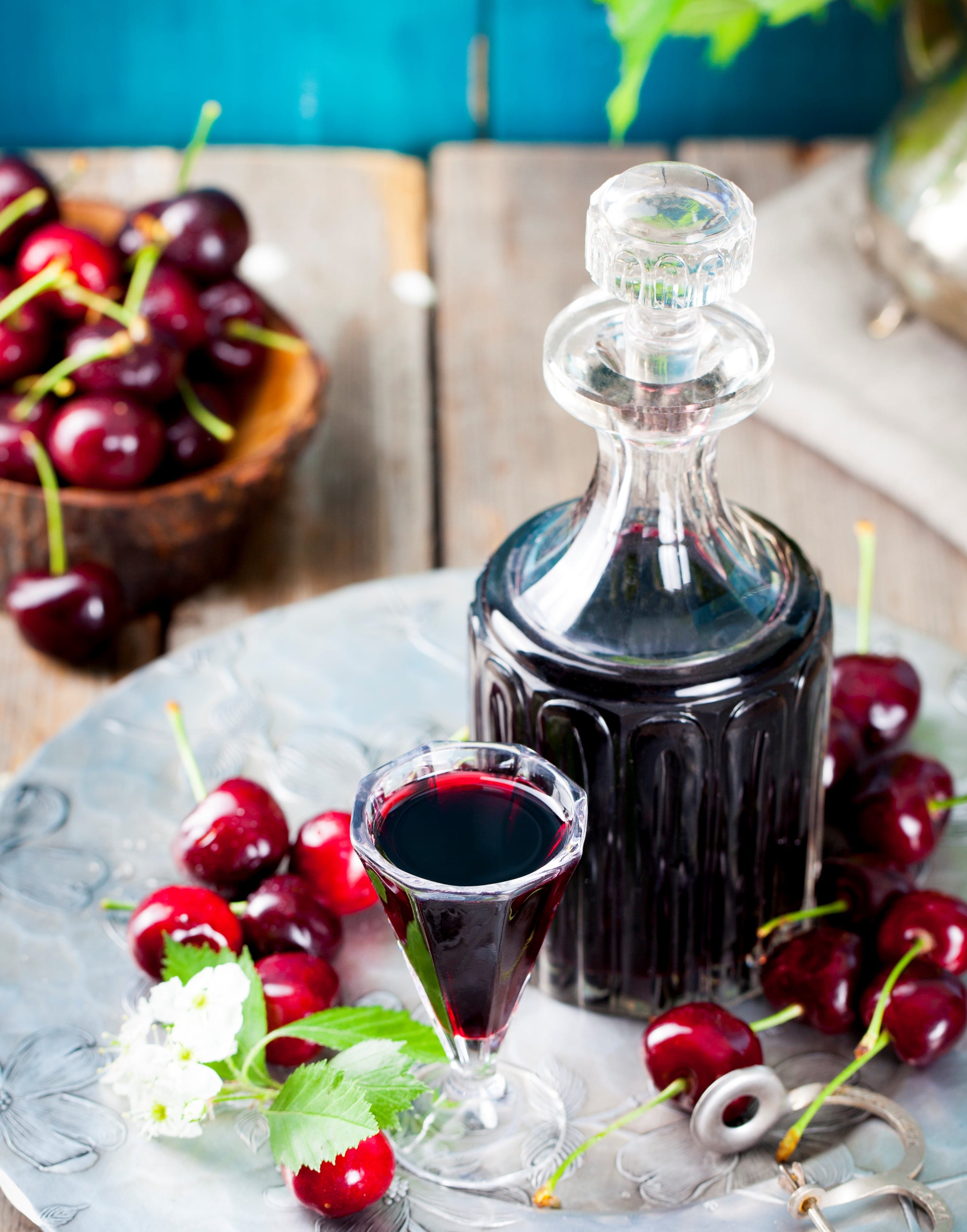 DIY Cherry Liqueur That is Perfect for Gift Giving - Joybilee Farm