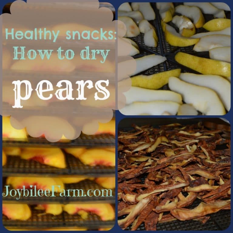 How to Dry Pears Joybilee® Farm DIY Herbs Gardening