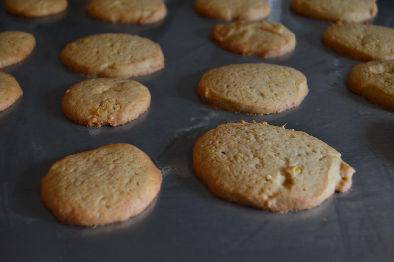 Ginger crisp cookies