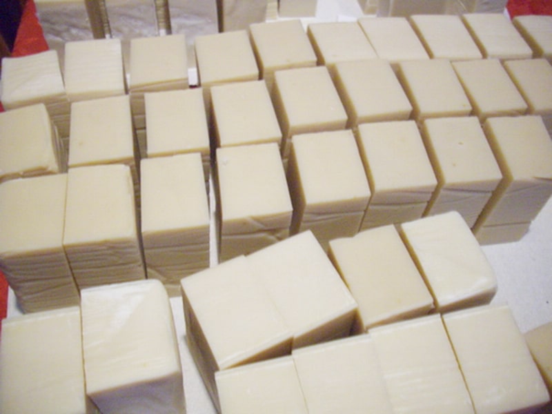 soap ready to package