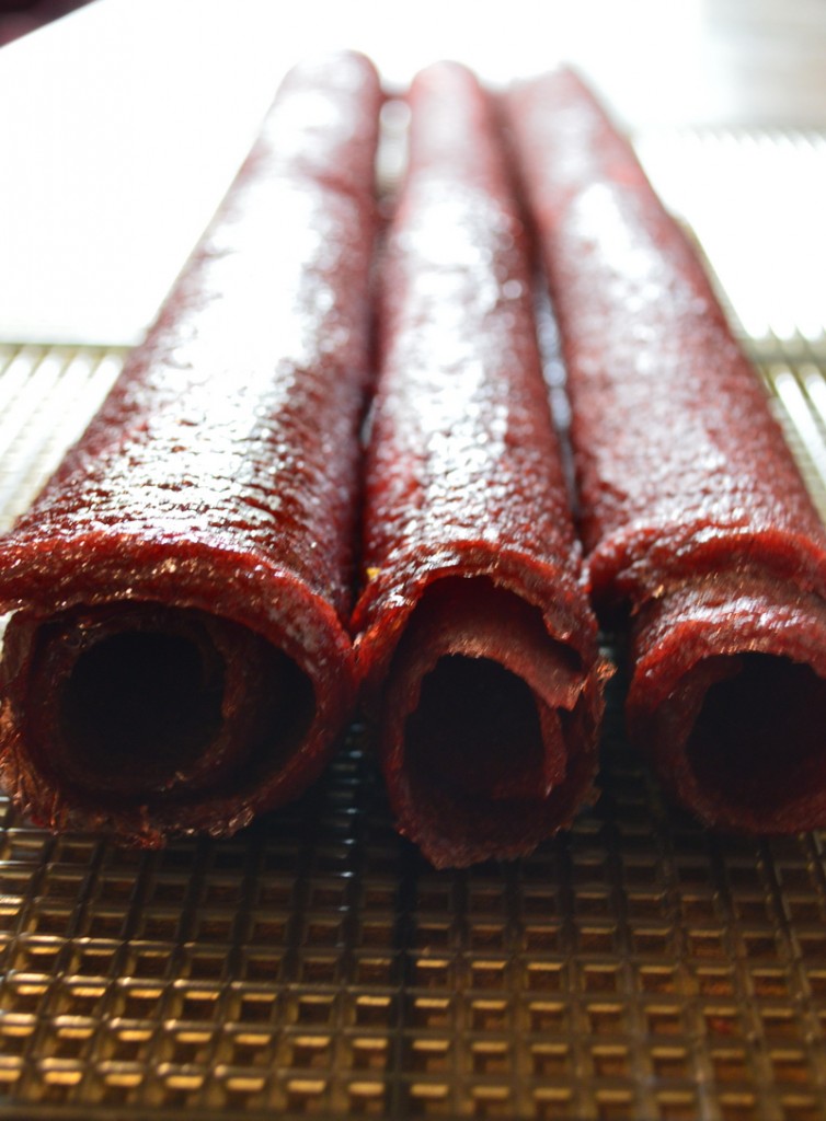 Crab apple fruit leather 3