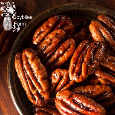 DIY Christmas Gifts — Salted Maple Candied Pecans
