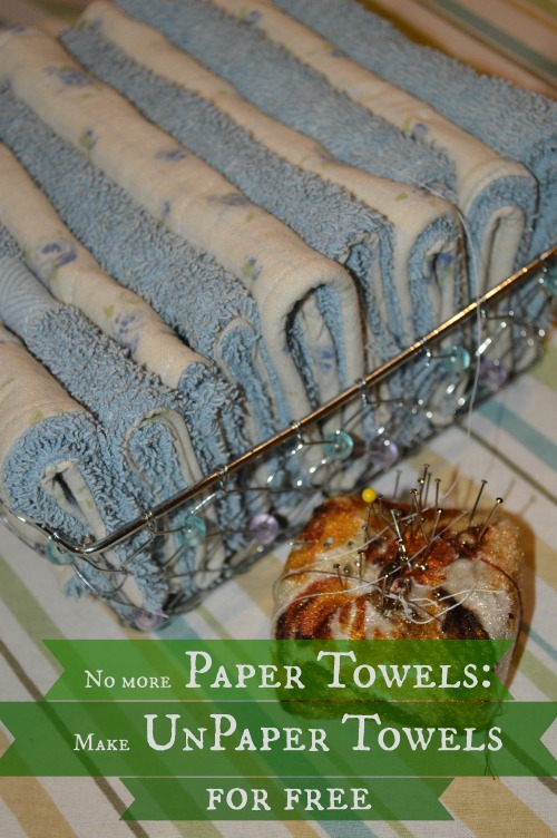 Ditch Your Paper Towels: Make Unpaper Towels for Free and $ave $100 -- Joybilee Farm