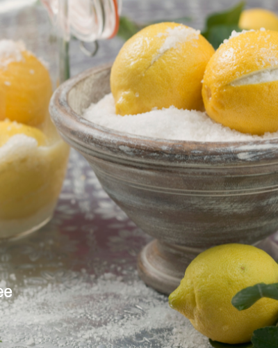 Salt preserved lemons