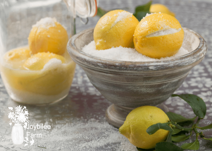 Salt preserved lemons