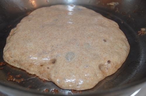 Sourdough blueberry pancake recipe -- Joybilee Farm