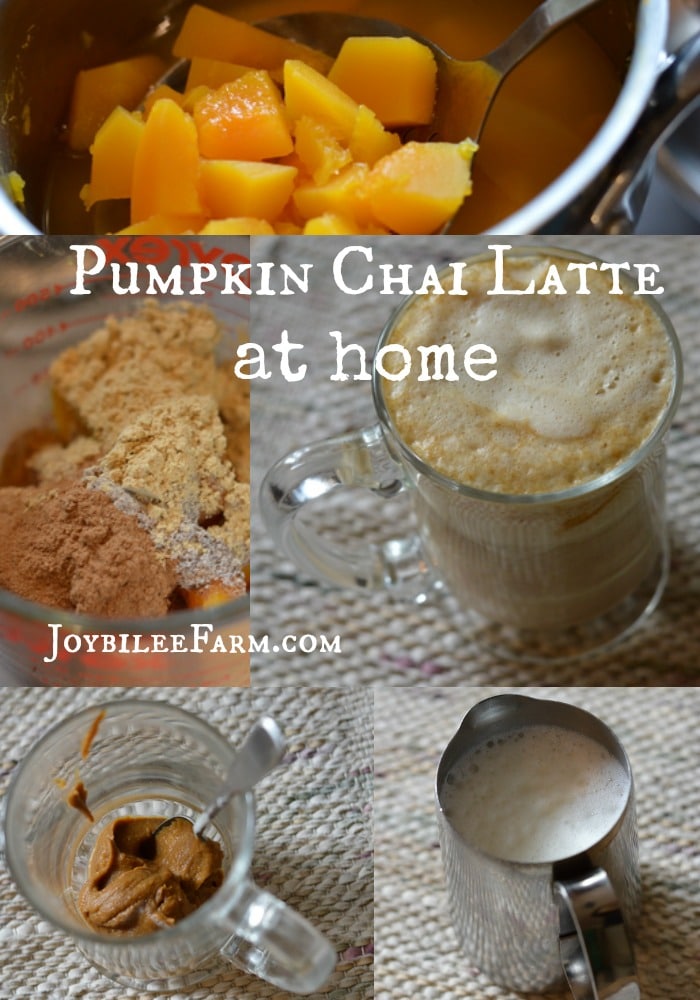 Pumpkin Chai Latte at Home -- Joybilee Farm