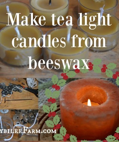 Beeswax tea light candles are one of the easiest candles to make. Even the novice who is just learning how to make a candle will have immediate success with beeswax tea lights.