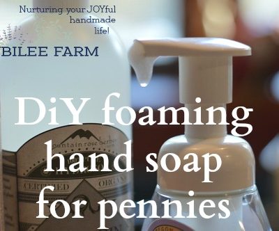 Make Your Own Foaming Hand Soap for Pennies