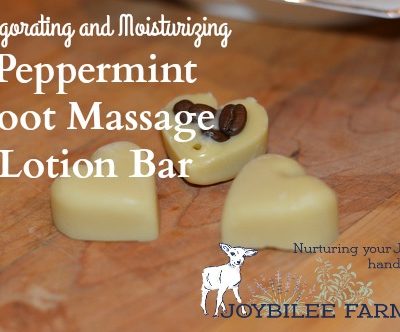 Foot Massage Lotion Bar