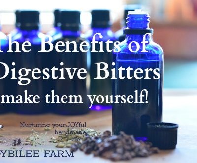 The Benefits of Digestive Bitters – make them yourself
