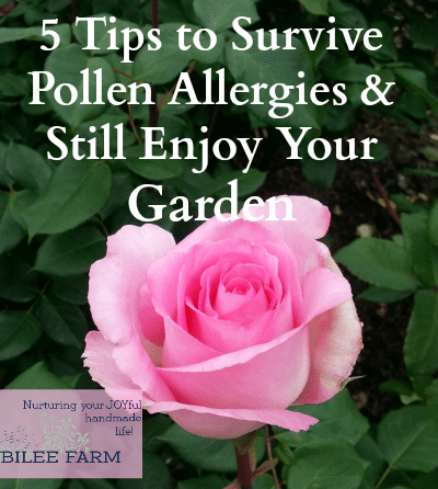 Spending time in the garden can be a rewarding, fun, and productive pastime. It can also sometimes be a real hassle when you suffer from pollen allergies. If your time in the dirt seems to get spoiled by sneezing, watery eyes, and stuffy sinuses, here are five tips the pollen-sensitive gardener can use to fight back.