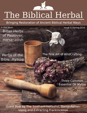 Biblical Herbal Spring Issue cover