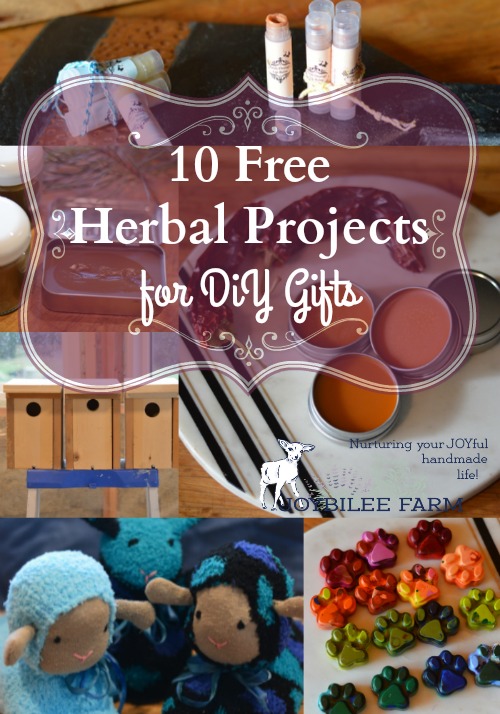 10 Free Herbal Projects for DiY Gifts