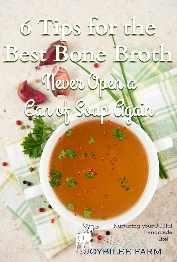Bone broth is full of healing collagen and protein to help your body rebuild cartilage, bone, and teeth.