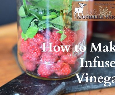 How to Make Infused Vinegar from Fresh Berries