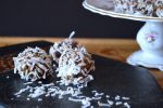 These pumpkin spice energy balls are made without added sweetening. They have just a hint of sweetness to curb your cravings, while satisfying the need for a pick-me-up in the afternoon slump. Make them in just 15 minutes. They taste better if you chill them before eating them.
