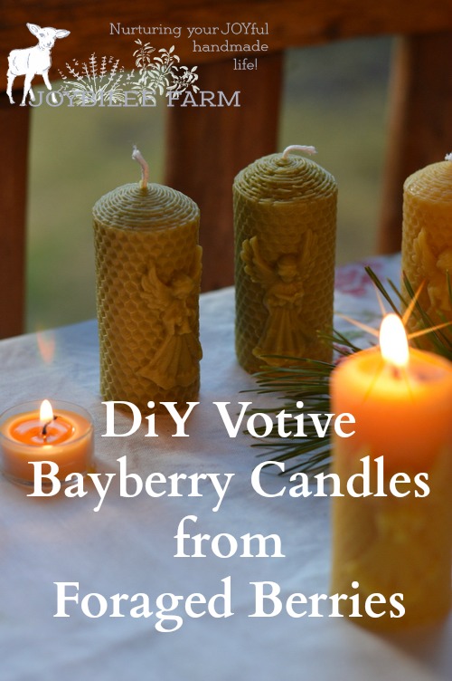 “A bayberry candle burnt to the socket brings food to the larder and gold to the pocket.” New England Proverb