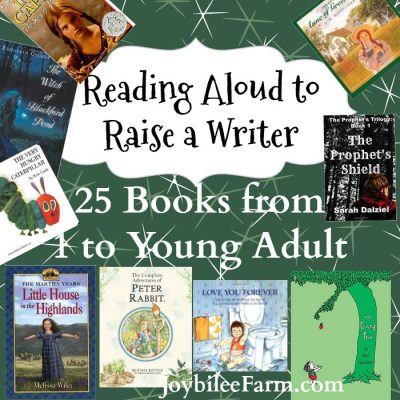 25 Books from 1 to Young Adult — Reading Aloud to Raise a Writer: