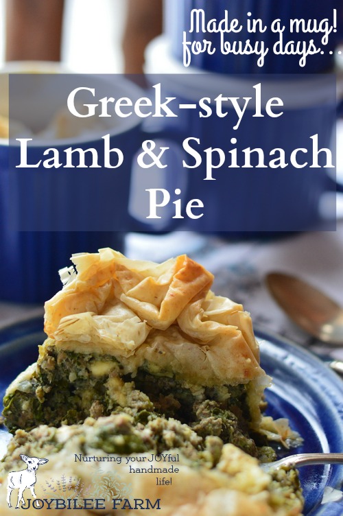 This Greek-style lamb and spinach pie is one of my favorite dishes. It’s like a cross between spanakopita and a gyro. (Just typing that makes me want some.) The crispy, golden filo pastry, the warm, salty lamb and feta cheese, and the creaminess of the filling is the best thing the ever came out of a home oven. #Sponsored