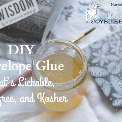 DIY Envelope Glue That’s Lickable, Acid-free, and Kosher