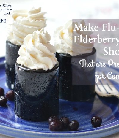 But don’t save this elderberry dessert just for the sick room. Serve this elderberry dessert up often. It’s easy to make, kid pleasing, and pretty enough for company. This recipe uses dried elderberries, but if you have frozen or fresh elderberries or even elderberry juice you can use those instead of making an elderberry decoction. Simply substitute 2 cups of elderberry juice for the dried elderberries and 3 cups of water.