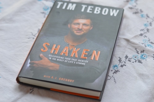 “Shaken” by Tim Tebow