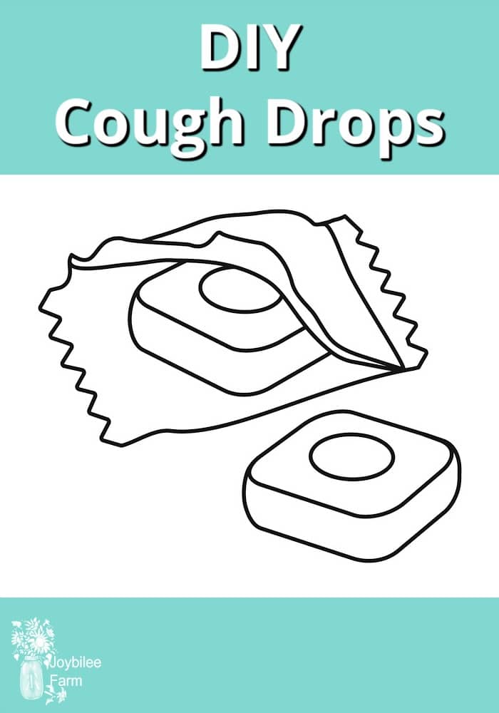 illustration of cough drops