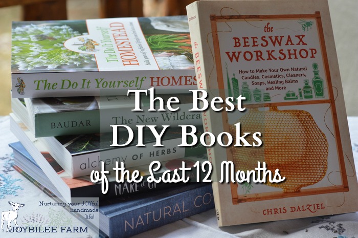 In honor of World Book Day I wanted to share with you the best DIY Books for the last 12 months. These are the books that stand out among the thousands of books that were published in 2016 and the first part of 2017. 5 are traditionally published books and 1 is self published. All speak to the do it yourself mindset. They offer inspiration, recipes, and practical tips to make the most of your handmade life.