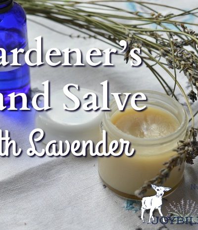 This is a soothing, anti-inflammatory, and antimicrobial hand salve that can be used as a moisturizer for dry, damaged skin. Use it on bug bites, scrapes, cuts, eczema, and hives. Scratched up gardening hands will find relief with this comforting hand salve.