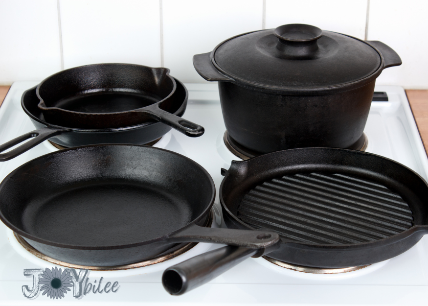 How to Season & Cook with Cast Iron to Make it Non-Stick - Hopewell Heights