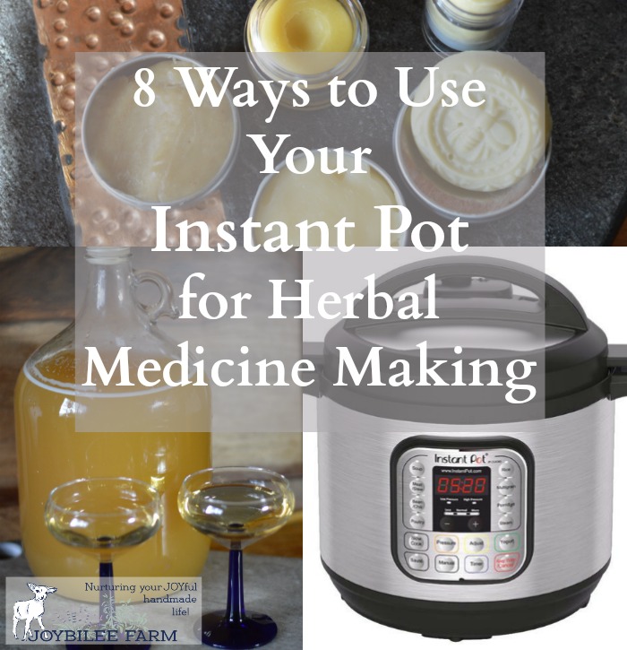 Use your Instant Pot for herbal medicine making and fully utilize this advanced herbal remedy making machine, while you save on electricity and keep your kitchen cool.