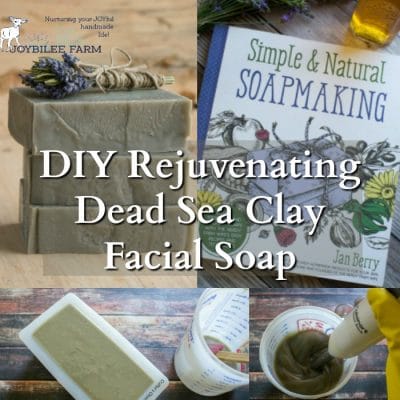 DIY Rejuvenating Dead Sea Clay Facial Soap