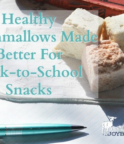 Healthy marshmallows make the perfect after-school snack, especially when you make them yourself, taking into account your own family's health needs. They can be made even better when herbs are added. Make your back-to-school snack a nutritious, health-supporting treat, that kids will ask for s'more.