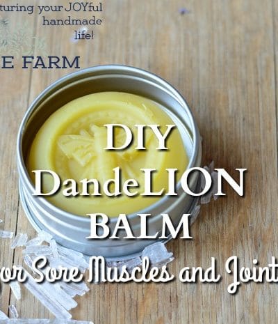 DandeLion balm is skin nourishing and useful for easing sore muscles, chapped skin, joint pain, headache, chest congestion, and other common complaints. Dandelion balm is nourishing and protective. You need this Lion Balm in your home apothecary to roar against pain and inflammation.