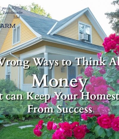 The poverty mindset is detrimental to success on the homestead. Change these 10 wrong ways to think about money now, so that you can release wealth to your homestead endeavors in the New Year.