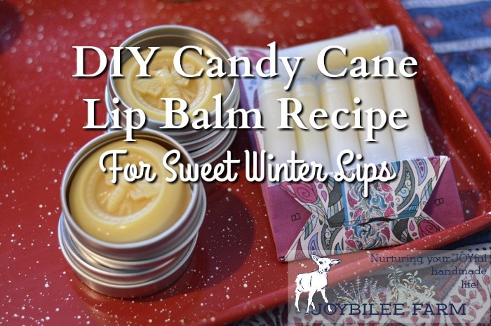 With Christmas just around the corner, make this sweet candy cane lip balm to add to stocking or gift baskets. It tastes just like candy canes but it's sugar free, made with natural beeswax, cocoa butter, and extra virgin olive oil, to combat winter dryness, chapped lips, and seasonal discomfort.