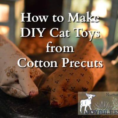 How to Make DIY Cat Toys from Cotton Precuts